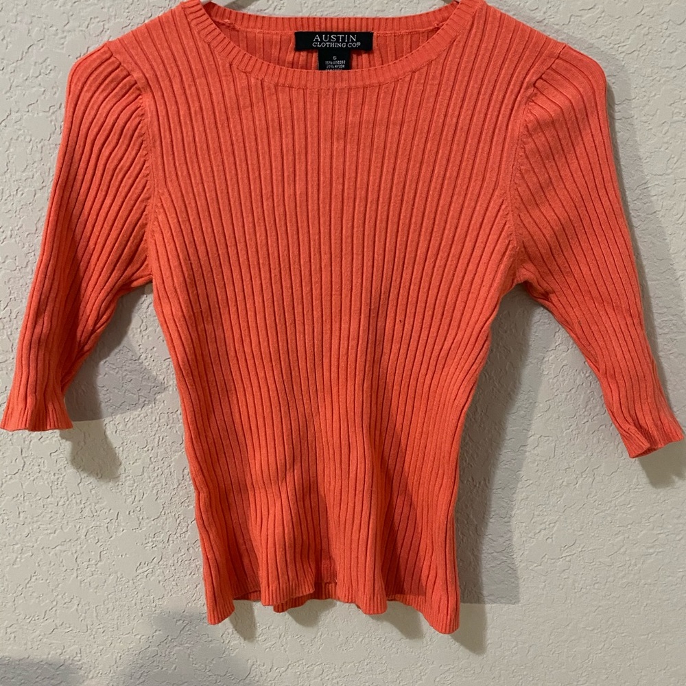coral women’s top